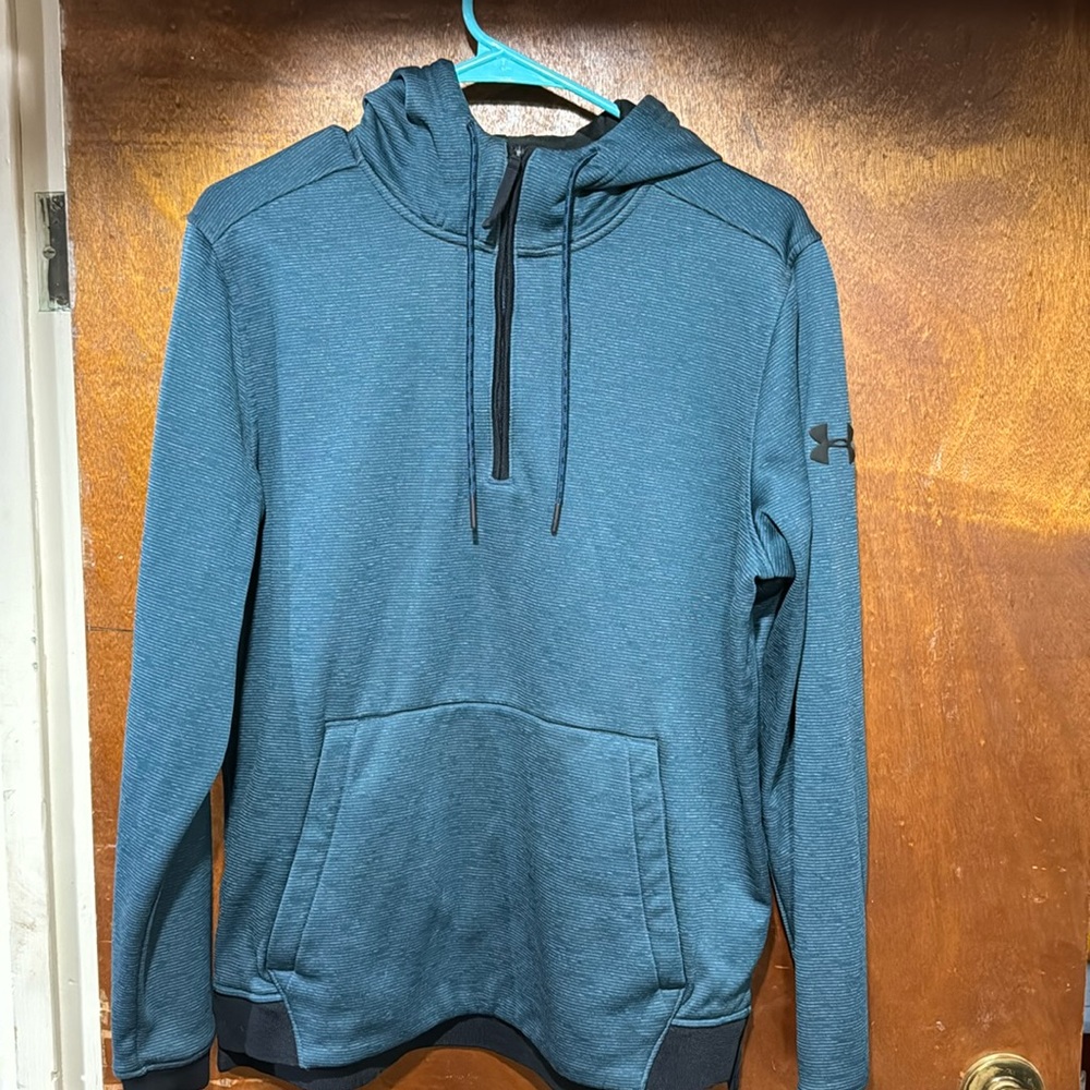 Under Amour quarter zip sweatshirt.